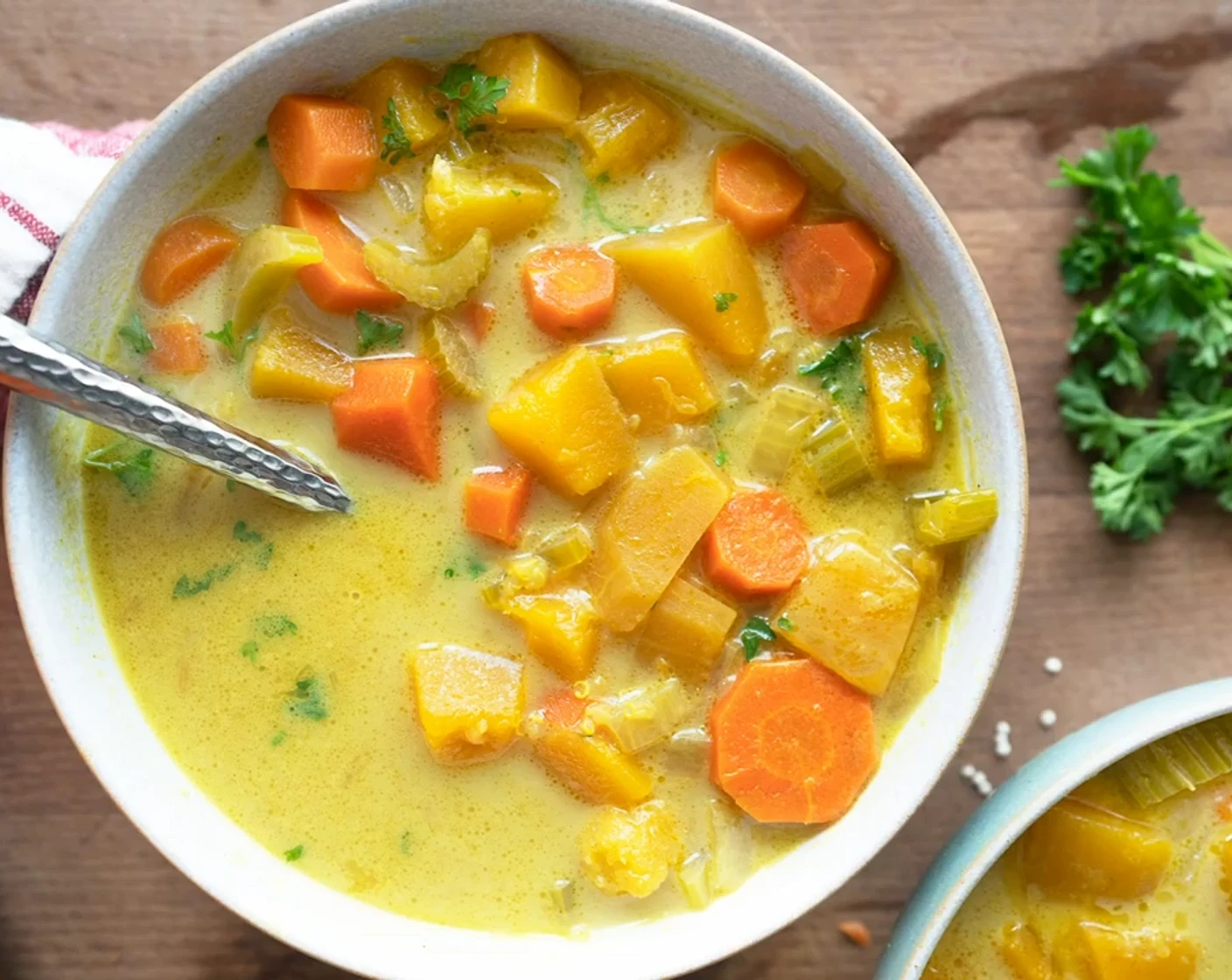 Filipino-Style Golden Vegetable Soup
