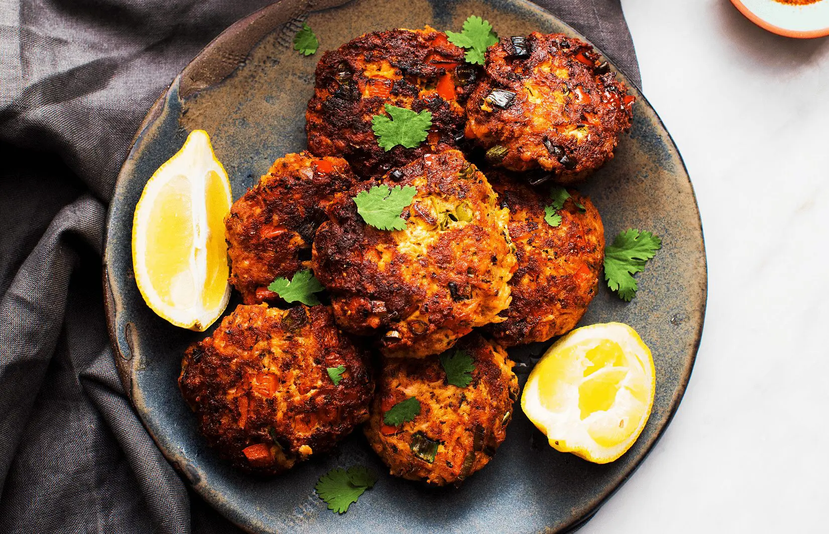 Thai Crispy Salmon Cakes