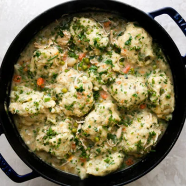 Spring-Chicken-and-Dumplings-Soup-15-595x397
