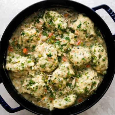 Spring-Chicken-and-Dumplings-Soup-15-595x397